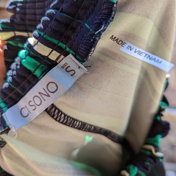 Ci Sono Colorful pants Size S NWT - Picture 5 of 5